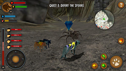 Wolves of the forest screenshot 3