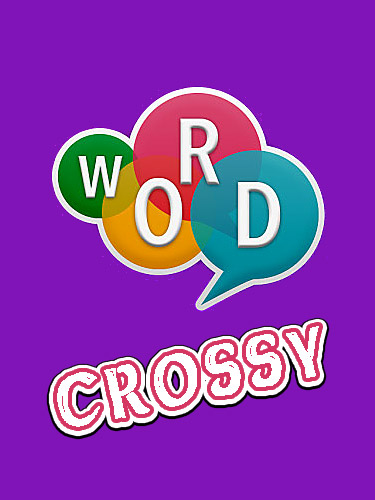 Word crossy: A crossword game poster
