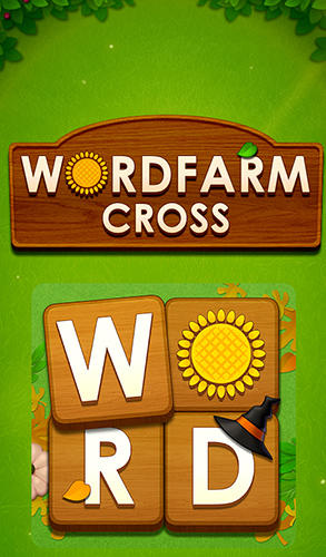 Word farm cross poster