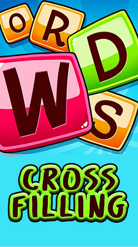 Words game: Cross filling poster