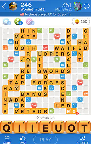 Words with friends 2: Word game screenshot 3