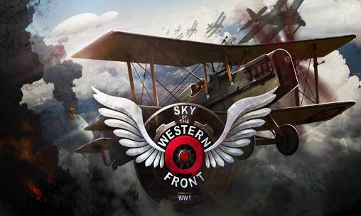 WW1 Sky of the western front: Air battle poster