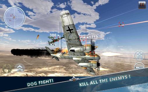 [Game Android] WW2 Aircraft battle: Combat 3D
