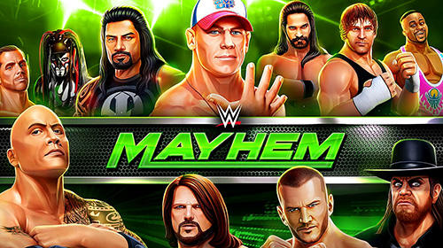 WWE mayhem poster