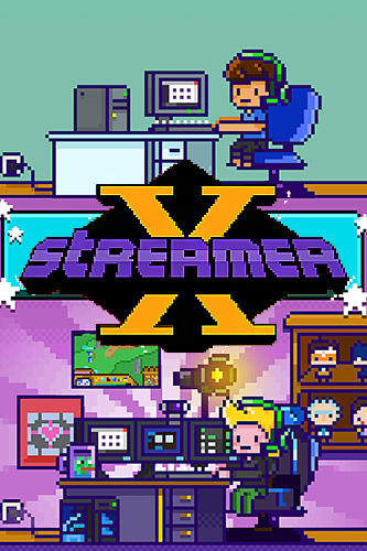 xStreamer: Livestream simulator clicker game poster