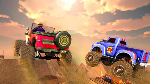 Xtreme MMX monster truck racing screenshot 3