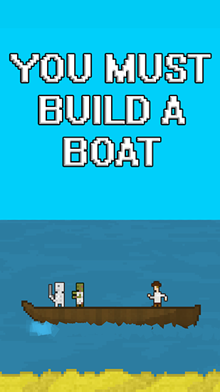 You must build a boat poster