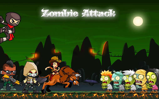 Zombie attack poster