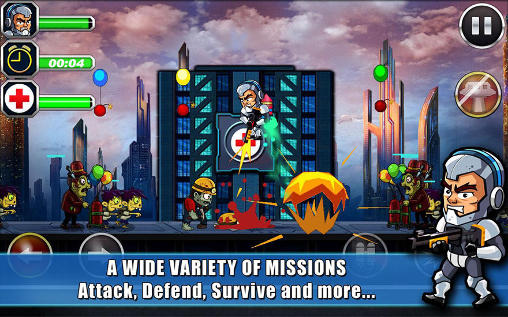 Zombie busters squad screenshot 2