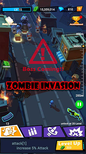 zombie hunter mobile game