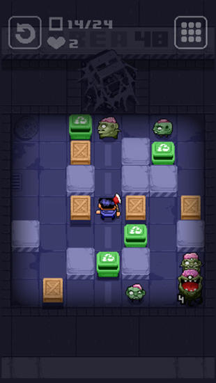 Zombie maze: Puppy rescue screenshot 1