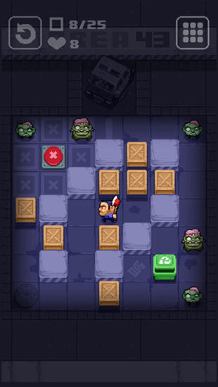 Zombie maze: Puppy rescue screenshot 3