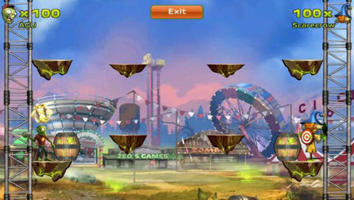 Zombie park battles screenshot 2