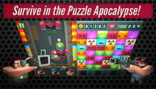 Zombie puzzle: Invasion screenshot 1