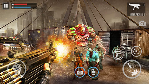 Zombie shooter: Dead warfare screenshot 1