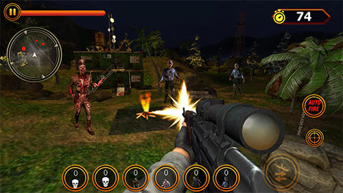 Zombie sniper counter shooter: Last man survival screenshot 1