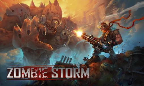 Zombie storm poster