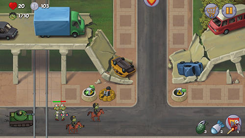 Zombie town defense screenshot 3