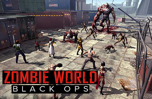 Zombie world: Black ops poster