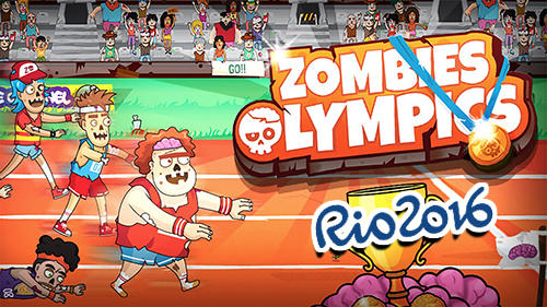 Zombies Olympics games: Rio 2016 poster