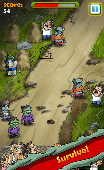Zombies: Smash and slide screenshot 2