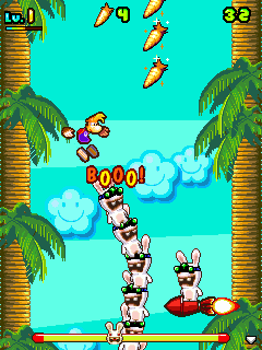 download rayman raving rabbids handheld game