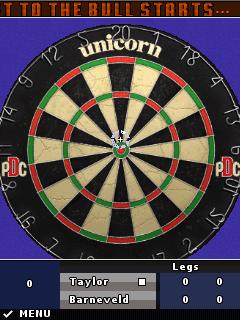 Darts World Championship - java game for mobile. Darts World