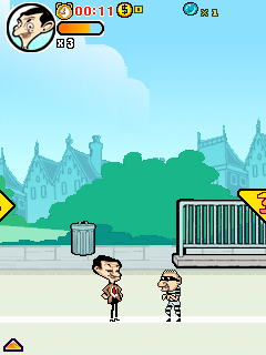 Mr. Bean: Around the World Adventure - java game for mobile. Mr. Bean ...