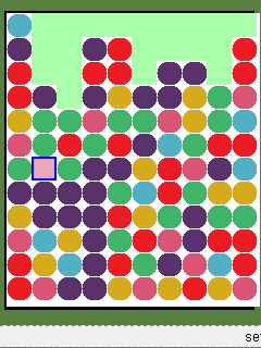 Clickomania - java game for mobile. Clickomania free download.