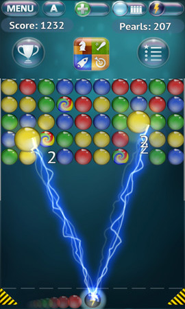 bubbles explode game
