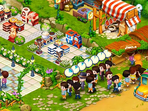  Happy  cafe  iPhone game free Download ipa for iPad 