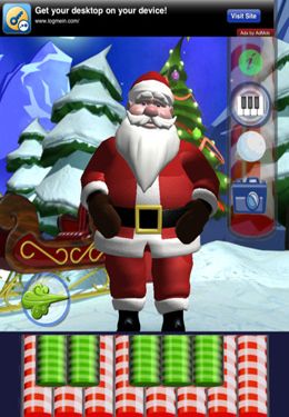 Happy Talking Santa iPhone game - free. Download ipa for iPad,iPhone,iPod.