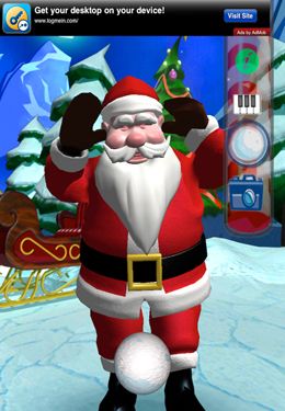 Happy Talking Santa iPhone game - free. Download ipa for iPad,iPhone,iPod.