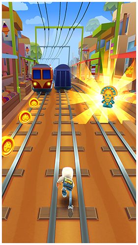 Subway surfers: Peru iPhone game - free. Download ipa for iPad,iPhone,iPod.