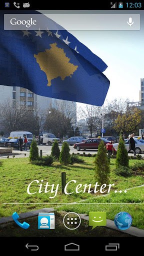 3D flag Kosova