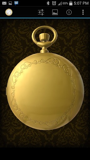 3D pocket watch live wallpaper for Android. 3D pocket watch free download  for tablet and phone.