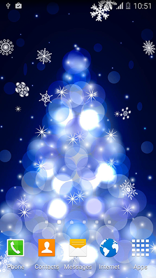 Descarga gratuita fondos de pantalla animados Abstracción: Navidad  para Android. Consigue la versión completa de la aplicación apk de Abstract: Christmas para tabletas y teléfonos Android.