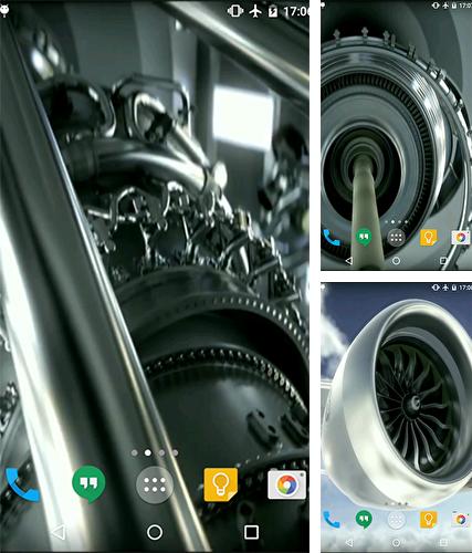 Descarga gratuita fondos de pantalla animados Motor de avión para Android. Consigue la versión completa de la aplicación apk de Aircraft engine para tabletas y teléfonos Android.