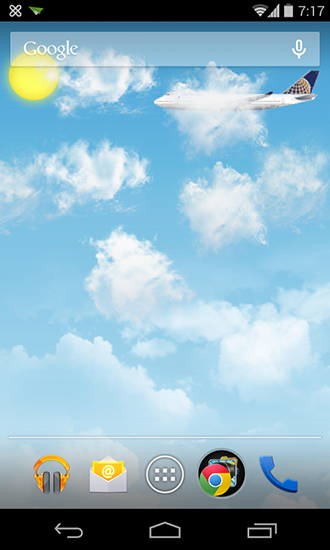 Screenshots of the Airplanes by Candycubes for Android tablet, phone.