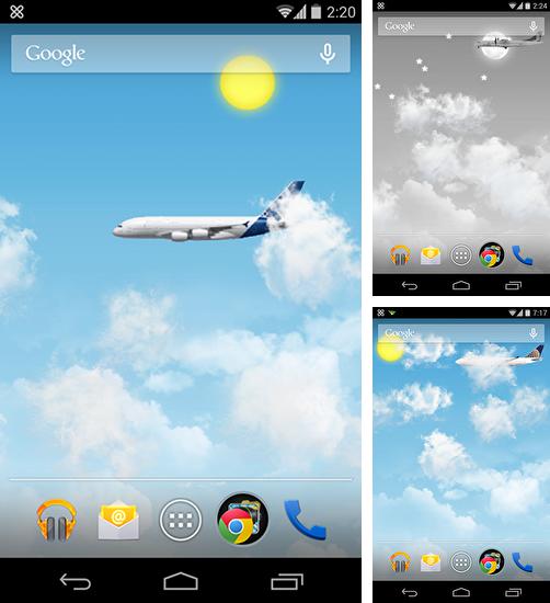 In addition to live wallpaper Green spring for Android phones and tablets, you can also download Airplanes by Candycubes for free.