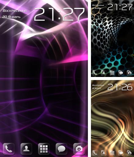 Alien shapes full - бесплатно скачать живые обои на Андроид телефон или планшет.