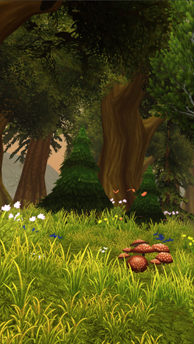 Descargar Amazing Forest para Android gratis. El fondo de pantalla animados Bosque  encantado en Android.