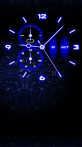 Fondos de pantalla animados a Analog clock by Thalia Photo Art Studio para Android. Descarga gratuita fondos de pantalla animados Relojes analógicos.