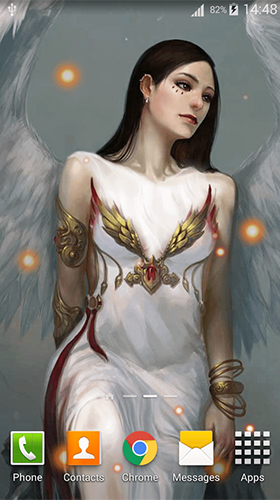Screenshots of the Angels for Android tablet, phone.