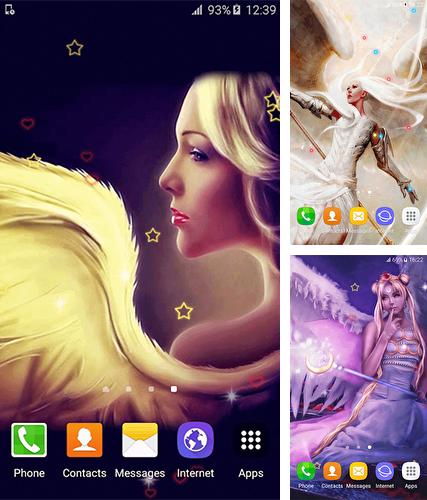 Descarga gratuita fondos de pantalla animados Ángeles para Android. Consigue la versión completa de la aplicación apk de Angels by Dream World HD Live Wallpapers para tabletas y teléfonos Android.