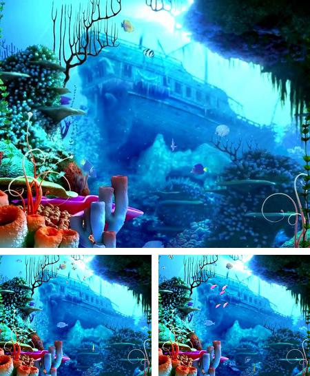 Kostenloses Android-Live Wallpaper Aquarium von Cool Free Apps. Vollversion der Android-apk-App Aquarium by Cool free apps für Tablets und Telefone.