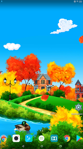 Android 用オータム・サニー・デーをプレイします。ゲームAutumn sunny dayの無料ダウンロード。