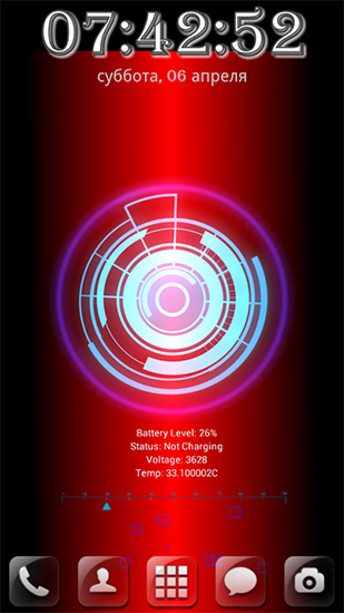 Battery core live wallpaper for Android. Battery core free download for  tablet and phone.