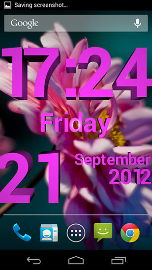 Kostenloses Android-Live Wallpaper Beste Uhr 3D. Vollversion der Android-apk-App Best clock 3D für Tablets und Telefone.