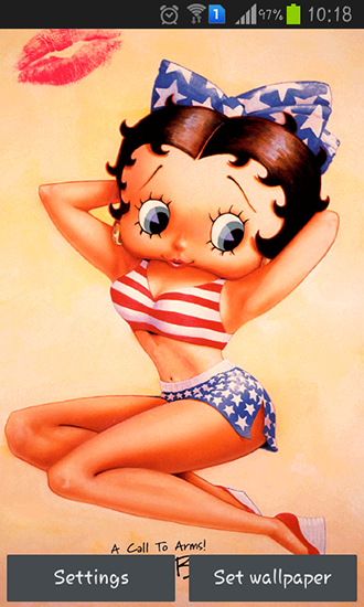 Download livewallpaper Betty Boop for Android. Get full version of Android apk livewallpaper Betty Boop for tablet and phone.